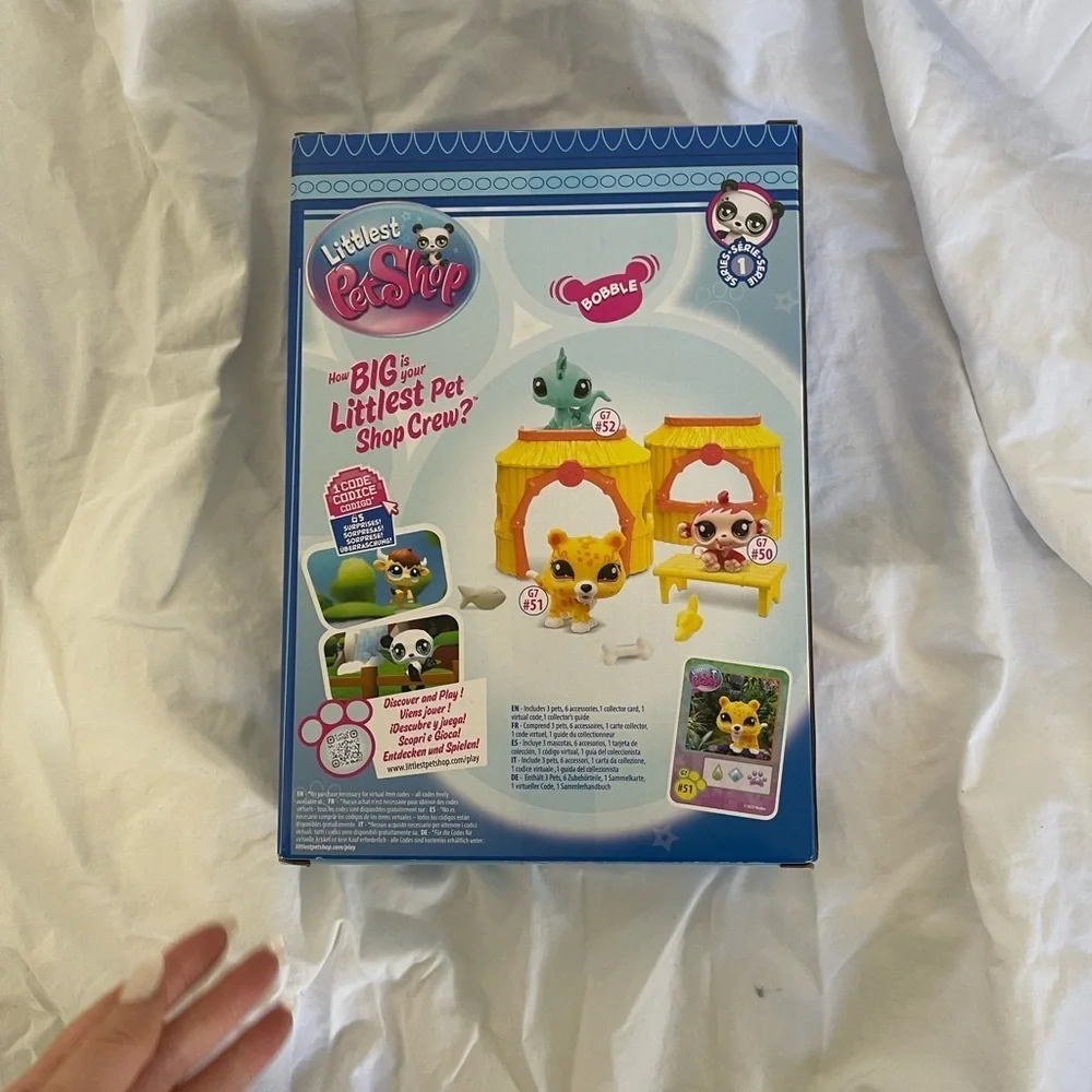 Littlest Pet Shop Gen 7 G7 Pets #50 #51 #52 Tiki Jungle Play Set w/ Virtual Code